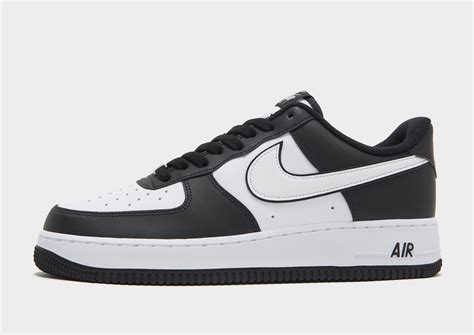 nike airforce 1 zwart heren|air force 1 heren sneaker.